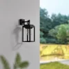 Lucande applique d'extérieur Milanka, noir, aluminium, 43 cm^ Appliques Murales Extérieures