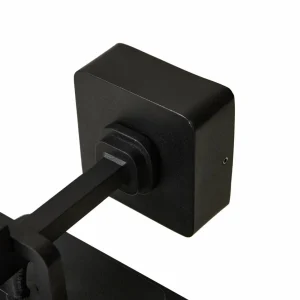 Lucande applique d'extérieur Milanka, noir, aluminium, 43 cm^ Appliques Murales Extérieures