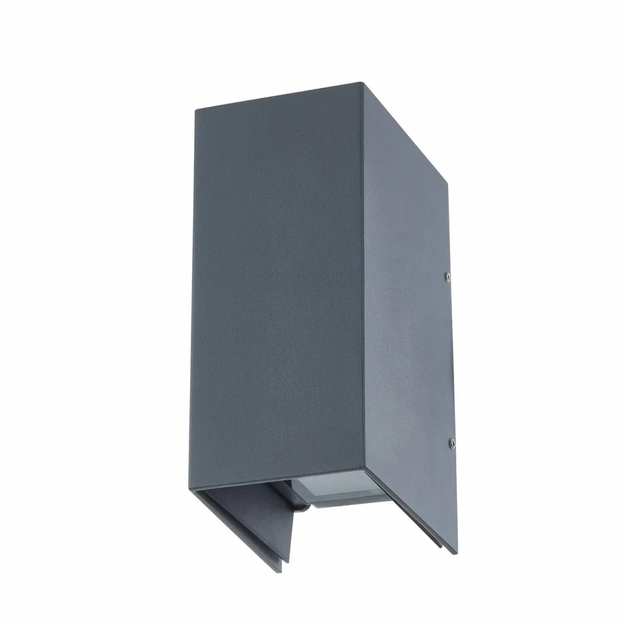 lucande_applique_murale_led_kimian_hauteur__cm_anthracite_ip_0.webp Lucande applique murale LED Kimian, hauteur 17 cm, anthracite, IP54^ Appliques Murales Extérieures