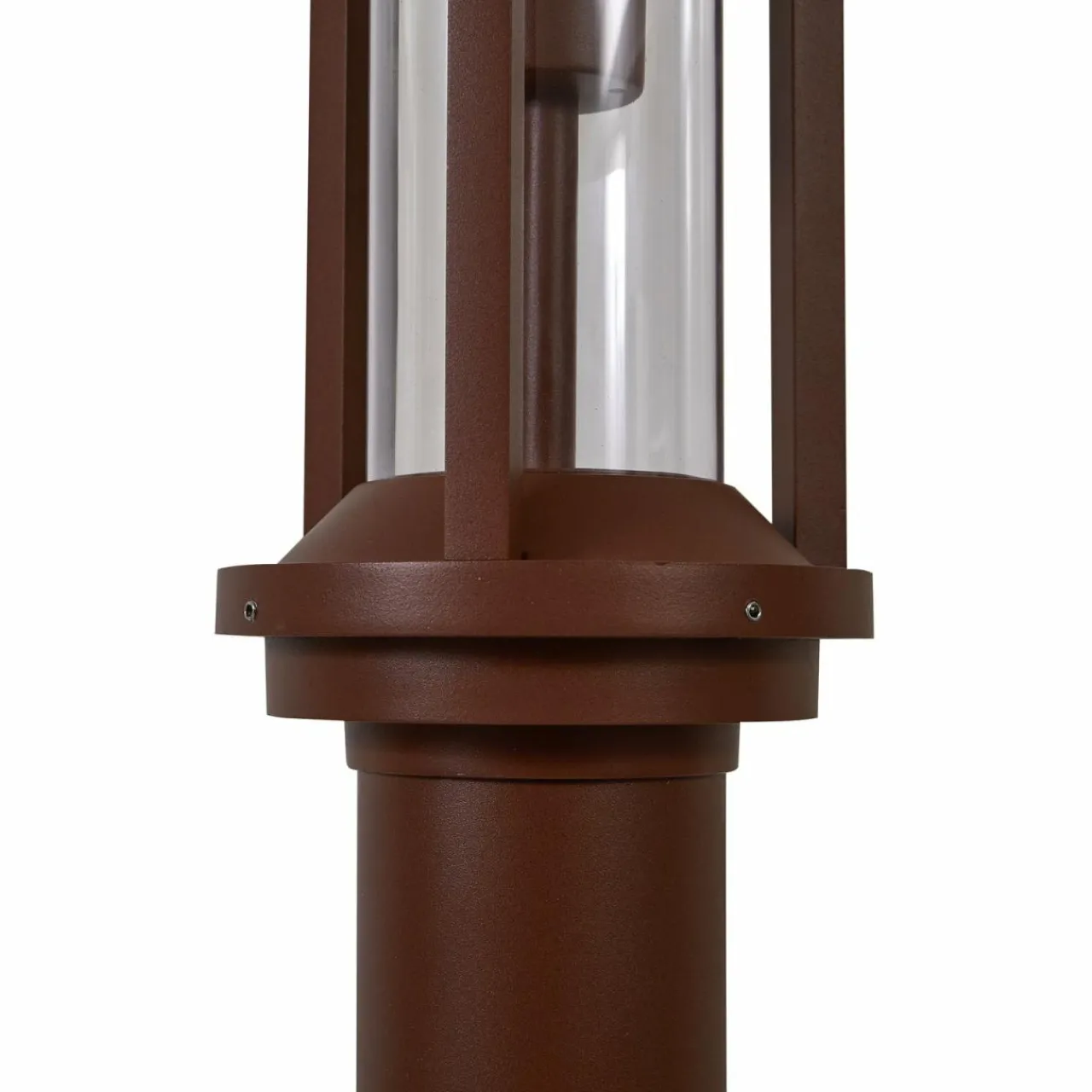 lucande_borne_lumineuse_alivaro_couleur_rouille_aluminium__cm_e_2.webp Lucande Borne lumineuse Alivaro, couleur rouille, aluminium, 220 cm, E27^ Bornes Éclairage Extérieur