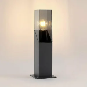 Lucande Fiola luminaire pour socle, 40 cm^ Potelets Extérieurs
