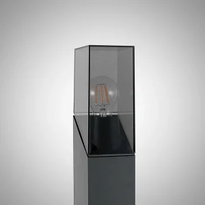 Lucande Fiola luminaire pour socle, 60 cm^ Potelets Extérieurs