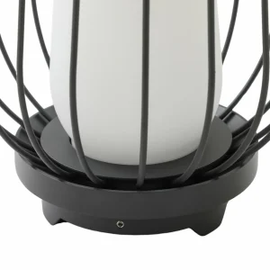 Lucande luminaire de terrasse Chandan, 32,1 cm, noir, aluminium^ Luminaires De Terrasse