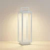 Lucande luminaire d'extérieur LED Mirina, blanc, batterie, variateur^ Lampes Décoratives