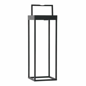 Lucande Lynzy lampe solaire LED, noire, 58,3 cm^ Lampes Décoratives