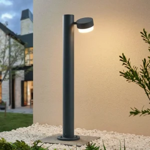Lucande Marvella borne lumineuse, 1 lampe, 75 cm^ Bornes Éclairage Extérieur