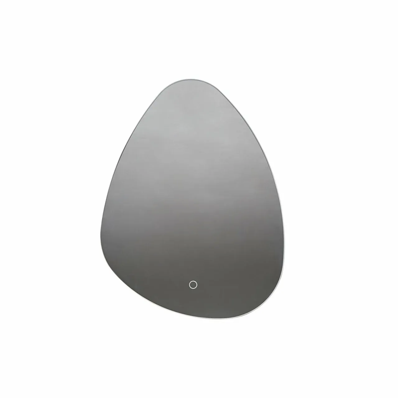 Lucande miroir LED Celestiel, en forme de goutte, CCT, 60 cm^ Meubles & Aménagements