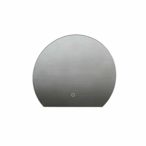 Lucande miroir LED Celestiel, semi-circulaire, CCT, Ø 50 cm^ Meubles & Aménagements