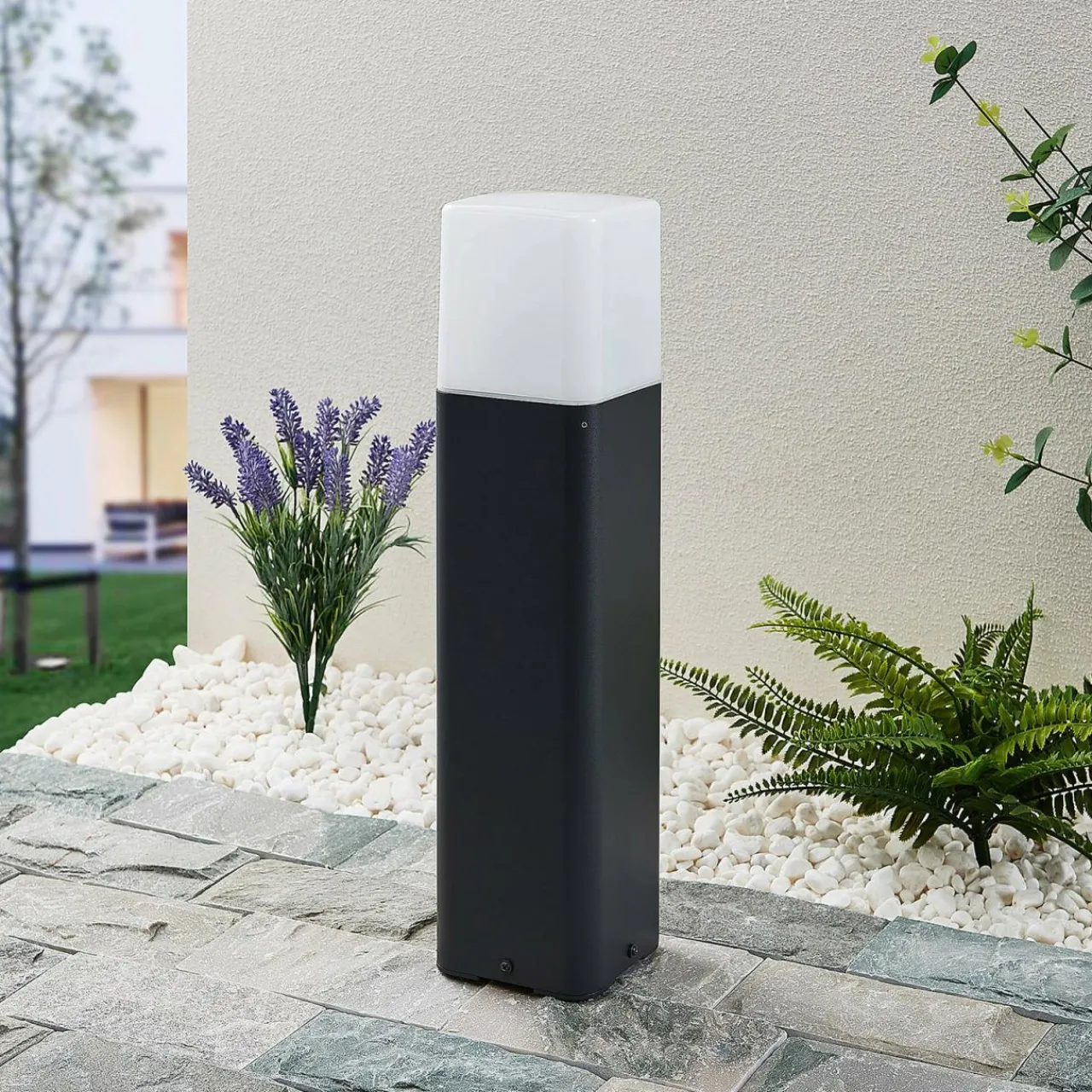 lucande_obuna_potelet_hauteur_cm_0.webp Lucande Obuna potelet, hauteur 50 cm^ Potelets Extérieurs