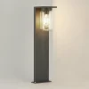 Lucande Semka borne lumineuse, 65 cm, gris foncé^ Bornes Éclairage Extérieur