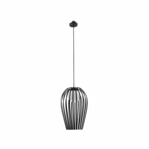 Lucande suspension d'extérieur Marrin, noir, métal, Ø 31 cm^ Suspensions D'Extérieur