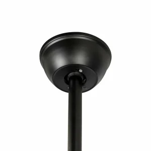 Lucande Ventilateur de plafond LED Divian, noir, DC, silencieux, CCT^ Ventilateurs