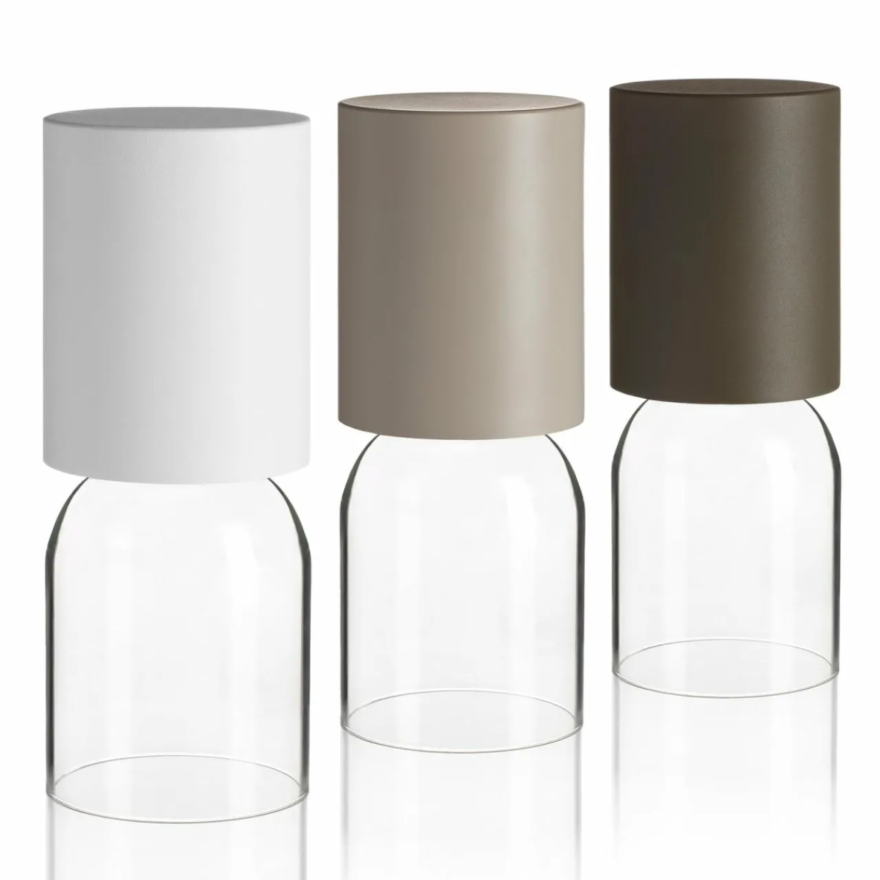 luceplan_nui_mini_lampe__poser__batterie_blanc_2.webp Luceplan Nui Mini lampe à poser à batterie, blanc^ Lampes Décoratives
