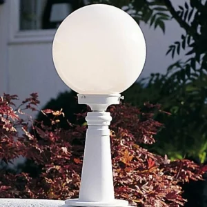 Konstsmide Luminaire blanc pour socle Arcturus^ Potelets Extérieurs