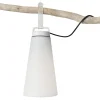 Carpyen Luminaire déco LED Sasha, câble 41 cm blanc^ Lampes Décoratives