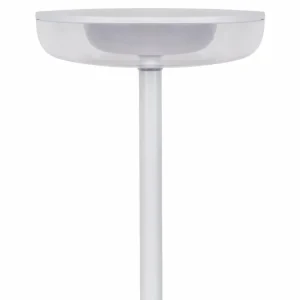 Näve Luminaire de terrasse rechargeable LED Pasi, blanc hauteur 26 cm métal^ Lampes Décoratives