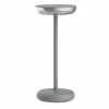 Näve Luminaire de terrasse rechargeable LED Pasi, hauteur 26 cm métal Touch^ Lampes Décoratives