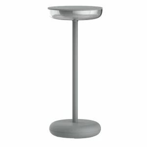 Näve Luminaire de terrasse rechargeable LED Pasi, hauteur 26 cm métal Touch^ Lampes Décoratives