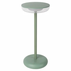 Näve Luminaire de terrasse rechargeable LED Pasi, menthe hauteur 26 cm métal^ Lampes Décoratives