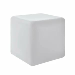 EGLO Luminaire d'extérieur Bottona cube E27 blanc, 40 x 40cm^ Lampes Décoratives