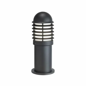 LCD Luminaire pour socle 1040 alu moulé avec lamelles^ Potelets Extérieurs