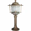 Moretti Luce Luminaire pour socle Adessora lanterne résistante à l'eau de mer^ Potelets Extérieurs