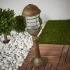 Moretti Luce Luminaire pour socle Carlon résistant à la corrosion^ Potelets Extérieurs