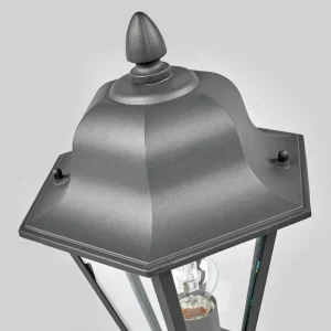 Lindby Luminaire pour socle Edana gris graphite^ Potelets Extérieurs