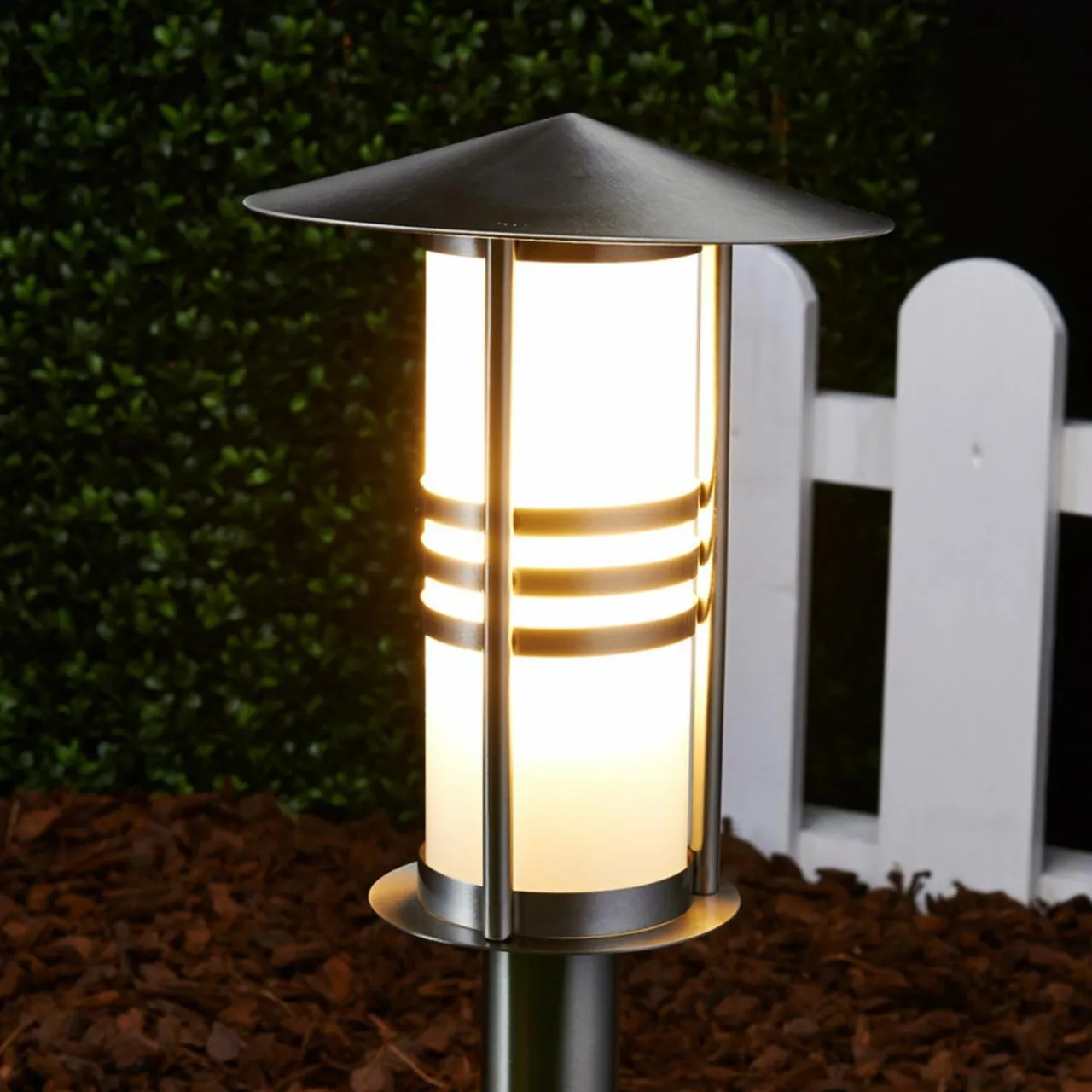 luminaire_pour_socle_erina_en_inox_1.webp Lindby Luminaire pour socle Erina en inox^ Potelets Extérieurs