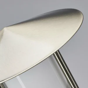 Lindby Luminaire pour socle Erina en inox^ Potelets Extérieurs