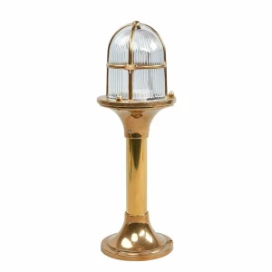 Moretti Luce Luminaire pour socle Ocean, laiton^ Potelets Extérieurs