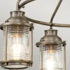 KICHLER Lustre extérieur Ashlandbay 5 lampes bronze brossé^ Suspensions D'Extérieur