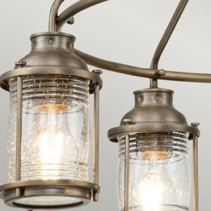 KICHLER Lustre extérieur Ashlandbay 5 lampes bronze brossé^ Suspensions D'Extérieur