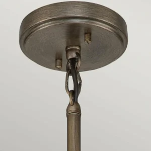 KICHLER Lustre extérieur Ashlandbay 5 lampes bronze brossé^ Suspensions D'Extérieur