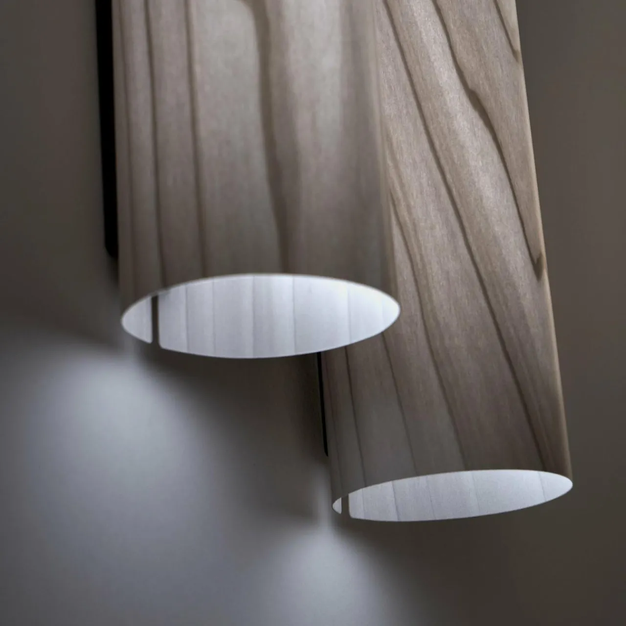 lzf_black_note_duplet_applique_noiregrise_2.webp LZF LAMPS LZF Black Note Duplet applique noire/grise^ Luminaires Durables