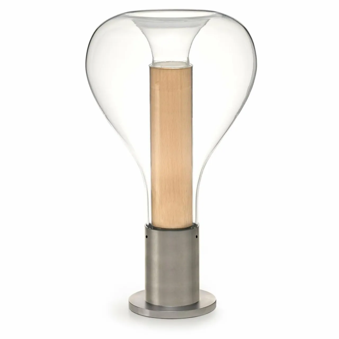lzf_eris_lampe__poser_led_verre_aluhtre_1.webp LZF LAMPS LZF Eris Lampe à poser LED verre alu/hêtre^ Luminaires Durables