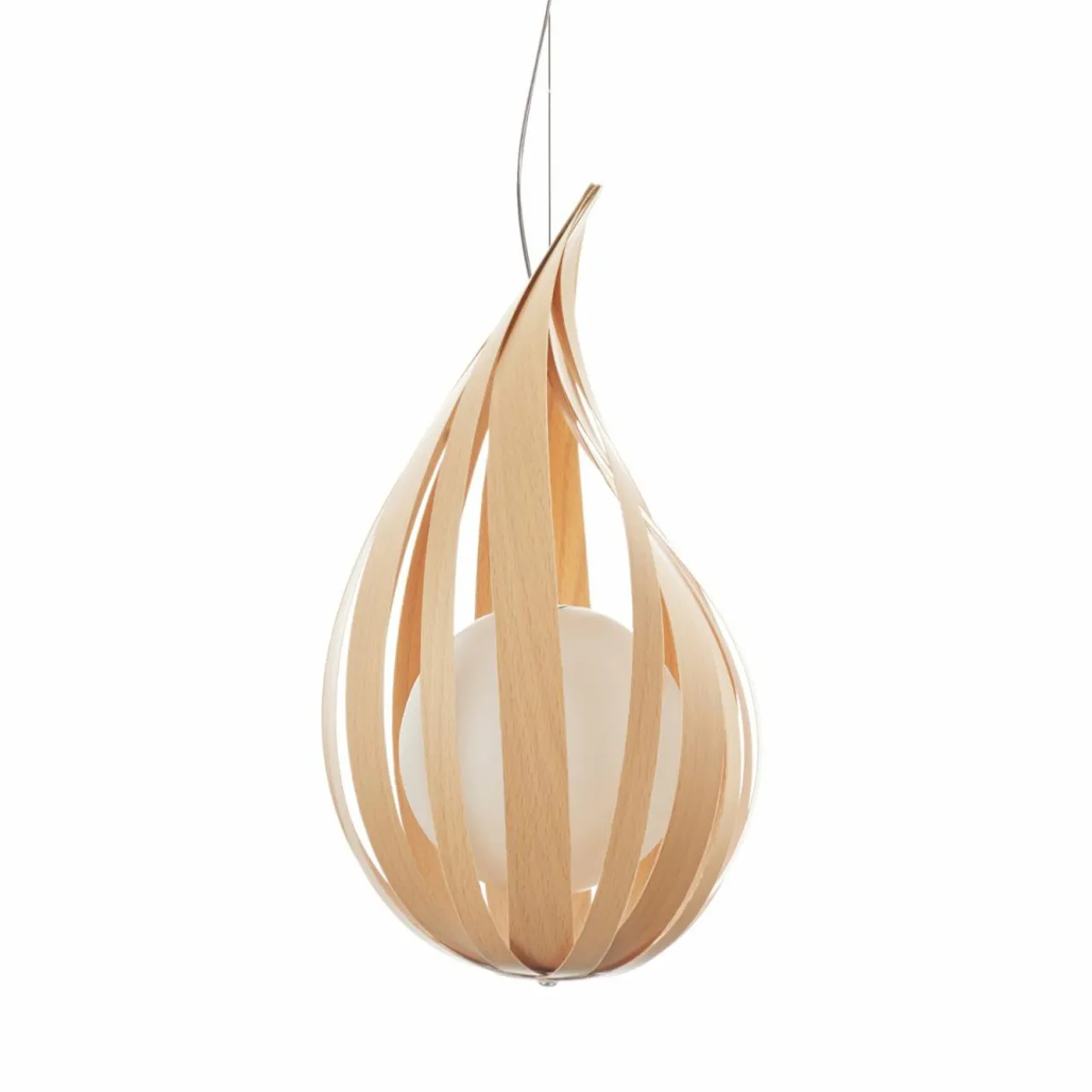 lzf_raindrop_medium_suspension_htre_0.webp LZF LAMPS LZF Raindrop medium suspension, hêtre^ Luminaires Durables