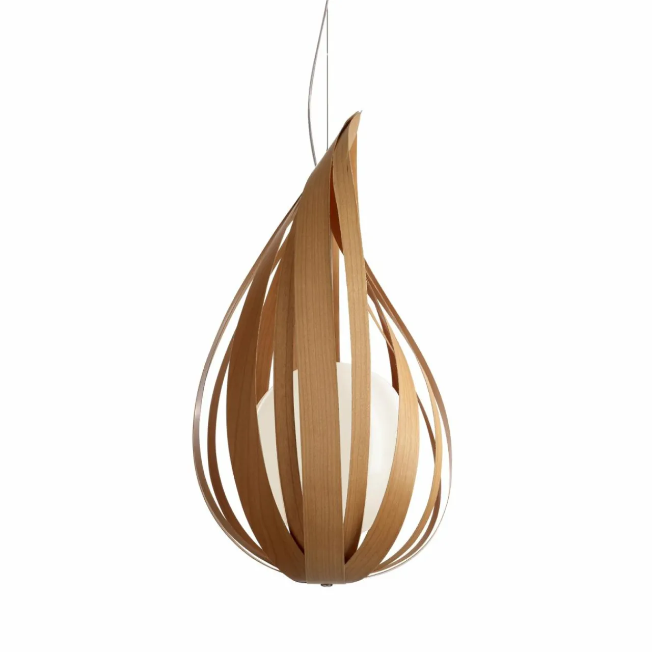 lzf_raindrop_medium_suspension_merisier_0.webp LZF LAMPS LZF Raindrop medium suspension, merisier^ Luminaires Durables
