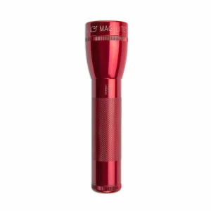 Maglite lampe de poche au xénon ML25IT, 2-Cell C, avec Boxer, rouge^ Lampes Torche