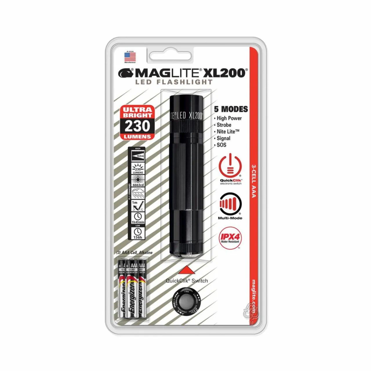 maglite_lampe_de_poche_led_xl_cell_aaa_noir_0.webp Maglite lampe de poche LED XL200, 3-Cell AAA, noir^ Lampes Torche