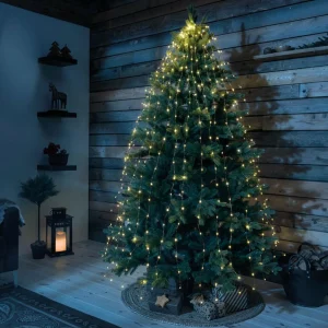 Konstsmide Christmas Manteau d’arbre, gouttes LED prémontées 200 lampes^ Lampes Décoratives