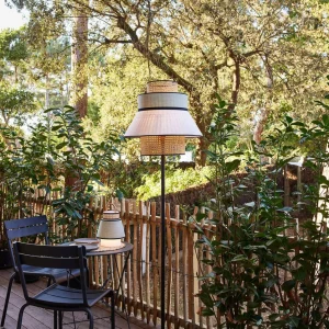 MARKET SET Singapour lampadaire, sable/algue^ Luminaires De Terrasse