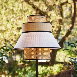 MARKET SET Singapour lampadaire, sable/miel^ Luminaires De Terrasse