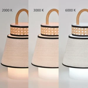 MARKET SET Singapour lampe terrasse LED USB sable^ Lampes Décoratives