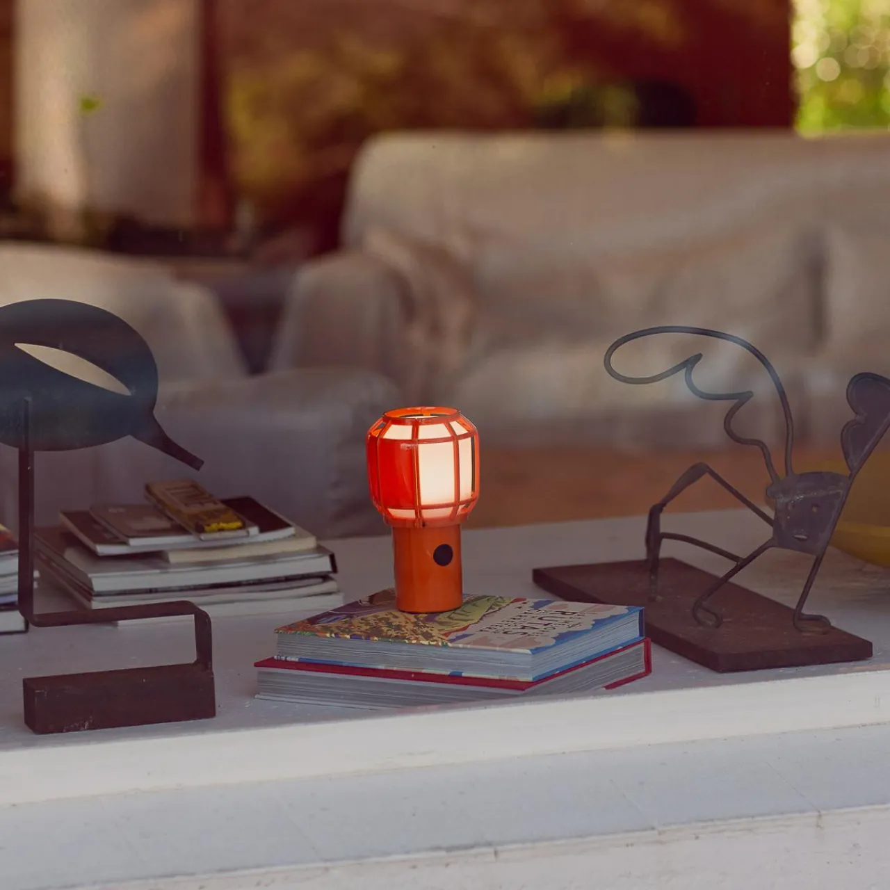 marset_chispa_lampe__batterie_led_ip_orange_1.webp Marset Chispa lampe à batterie LED IP44 orange^ Lampes Décoratives