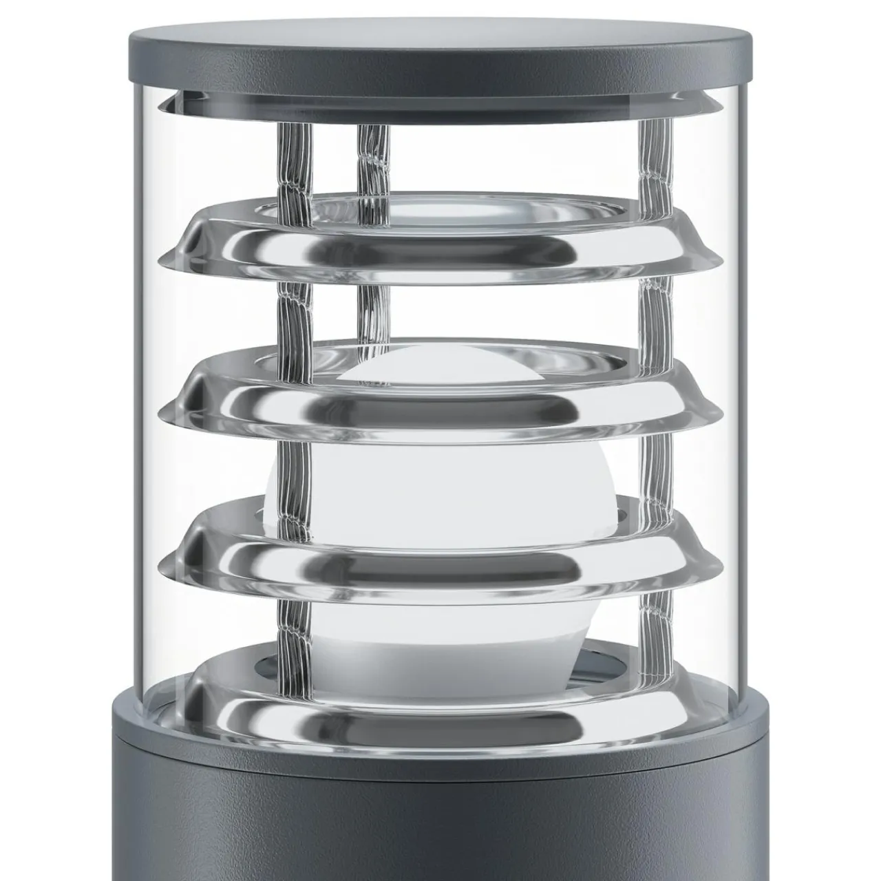 maytoni_bronx_luminaire_pour_socle_gris_1.webp Maytoni Bronx luminaire pour socle, gris^ Potelets Extérieurs