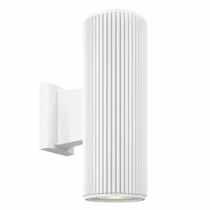 Maytoni Rando applique d’extérieur 2 lampes blanc^ Appliques Murales Extérieures