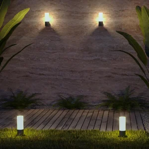 Maytoni Willis luminaire pour socle, gris^ Potelets Extérieurs