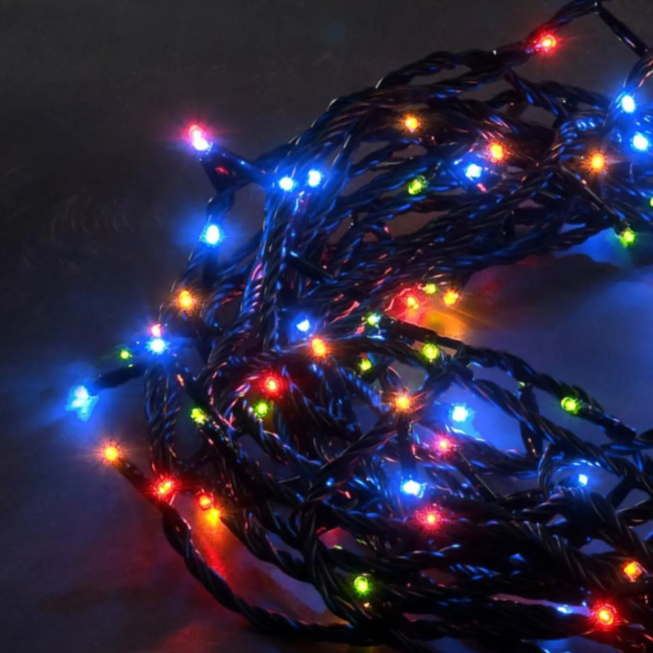 microchane_lumineuse_led_multicolore__lampes_m_0.webp Konstsmide Christmas Micro-chaîne lumineuse LED multicolore 80 lampes 10,5m^ Lumière De Noël