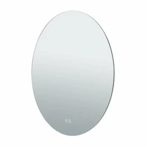 ORION Miroir LED Focus, Ø 60 cm, CCT, antibuée, variateur tactile^ Meubles & Aménagements
